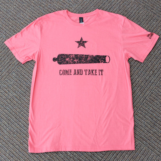 Gildan SoftStyle Come and Take It Tee - Coral