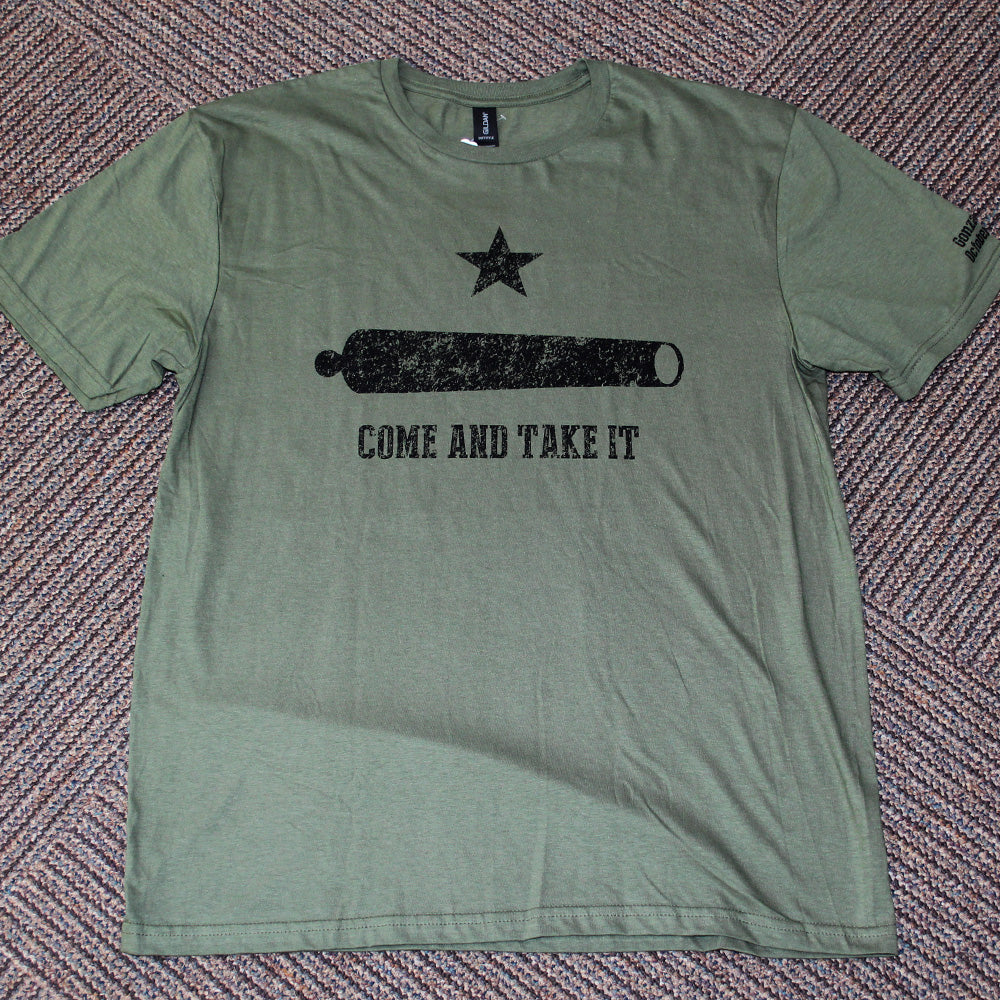 Gildan SoftStyle Come and Take It Tee - Military Green